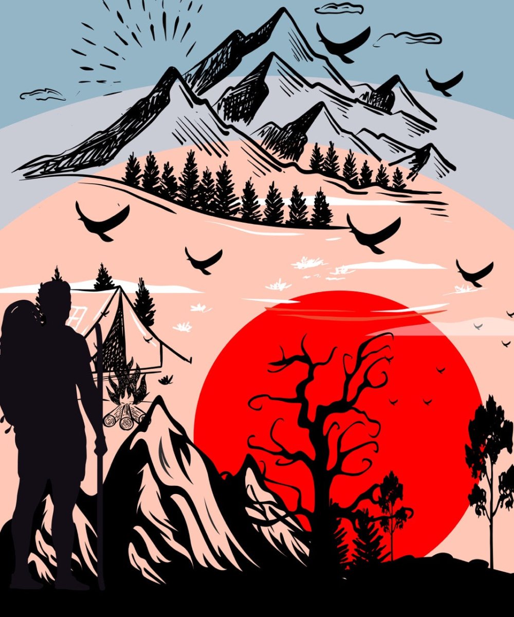 Camping Ready To Press DTF Transfers - Buy Bulk DTF