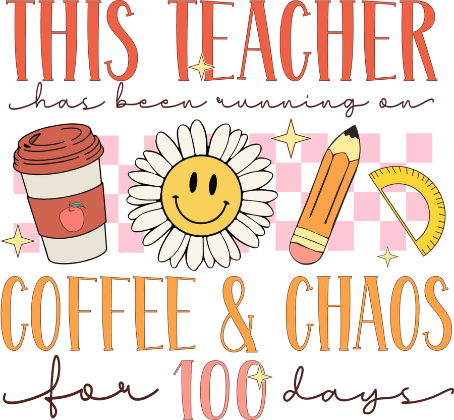 100 Days of Success - Ready to Press DTF Transfers - Buy Bulk DTF