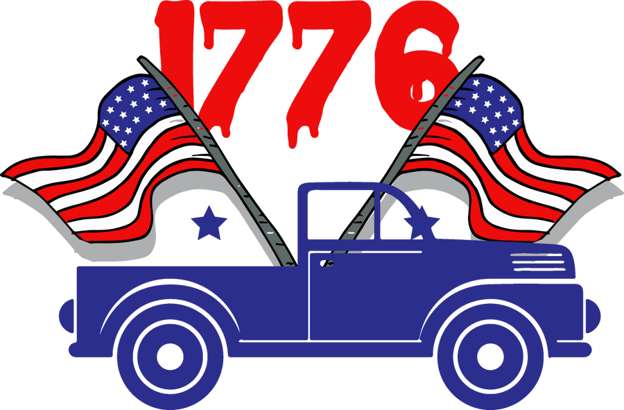 1776 - 1002 Ready to Press DTF Transfer - Buy Bulk DTF