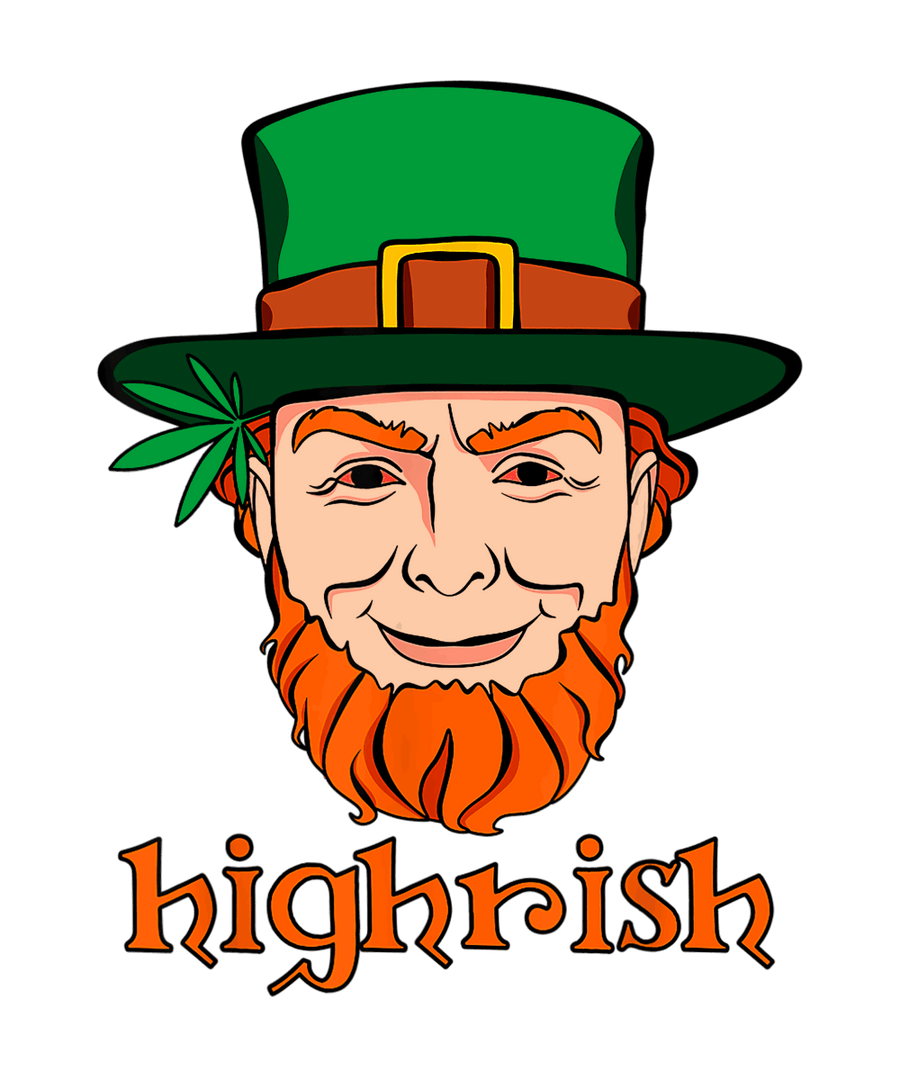 420 Higherish Funny Irish Design Ready To Press DTF Transfer - Buy Bulk DTF