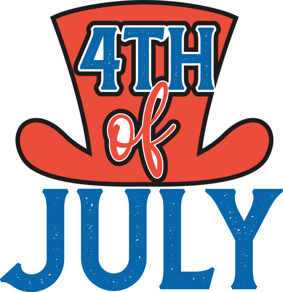 4th of July 1036 Ready to Press DTF Transfer - Buy Bulk DTF
