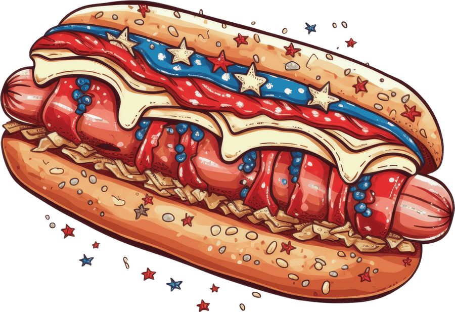 4th Of July 3017 Ready to Press DTF Transfer - Buy Bulk DTF