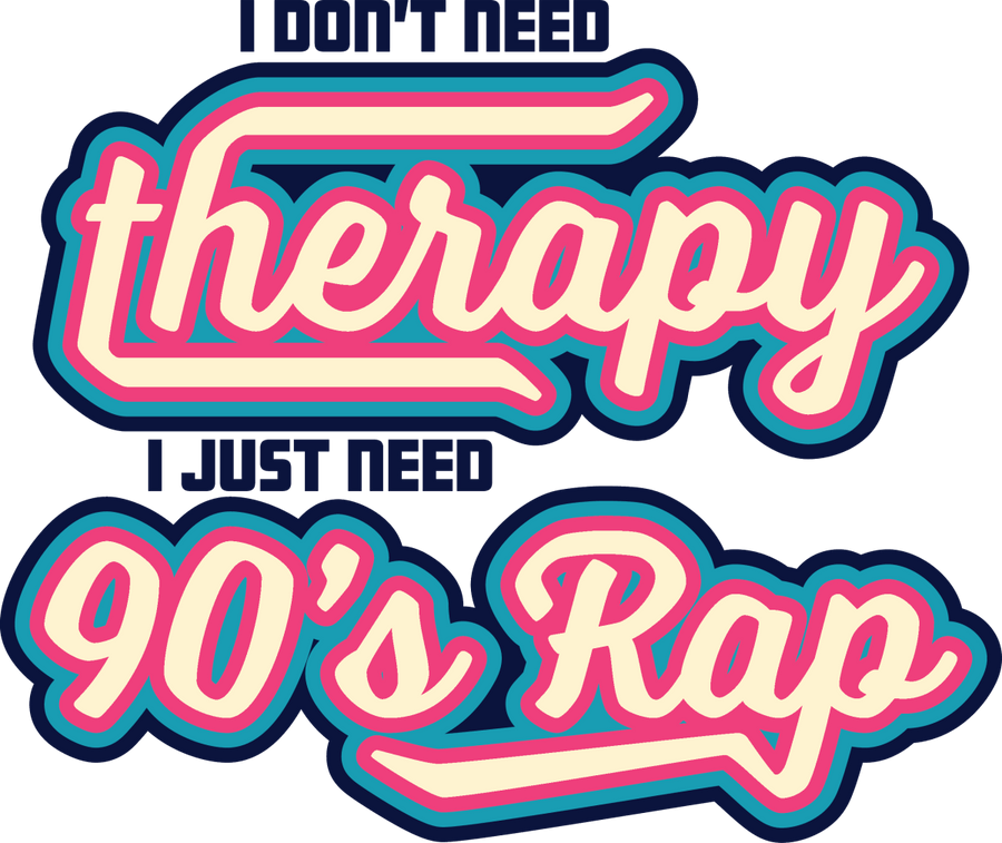 90s Rap - Ready To Press DTF Transfer - Buy Bulk DTF