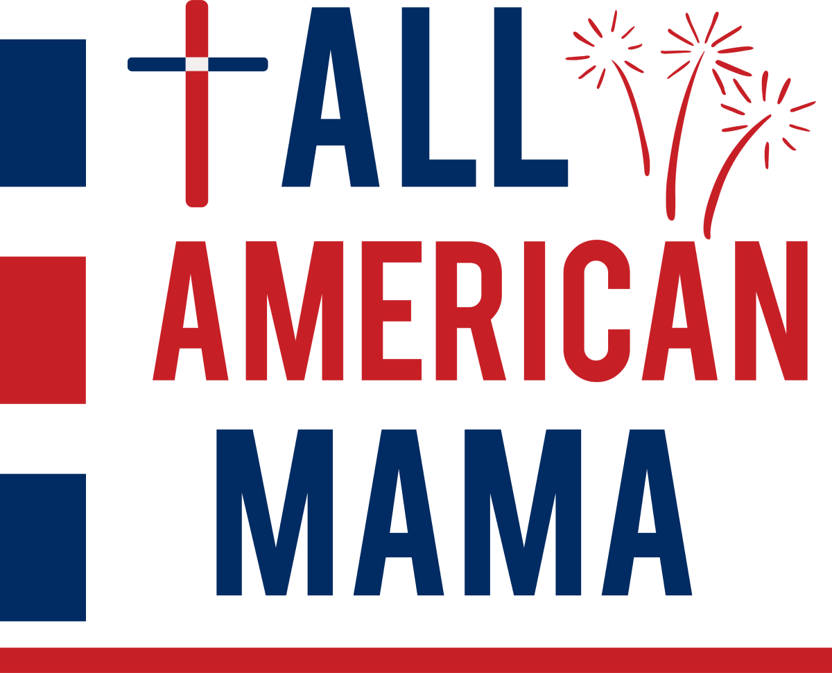 All American Mama - 1040 Ready to Press DTF Transfer - Buy Bulk DTF