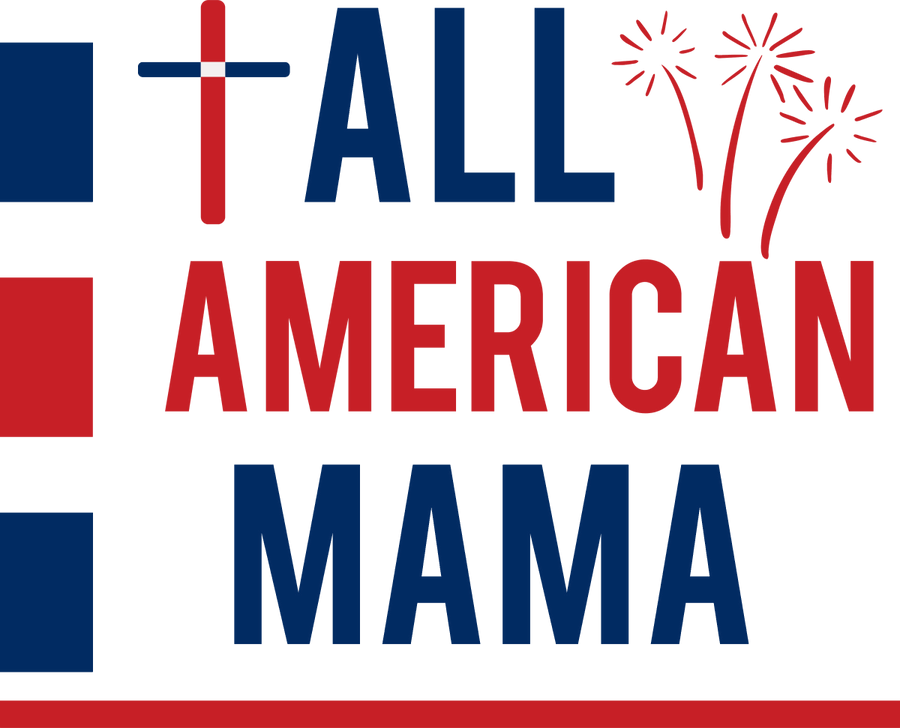 All American Mama - 1040 Ready to Press DTF Transfer - Buy Bulk DTF