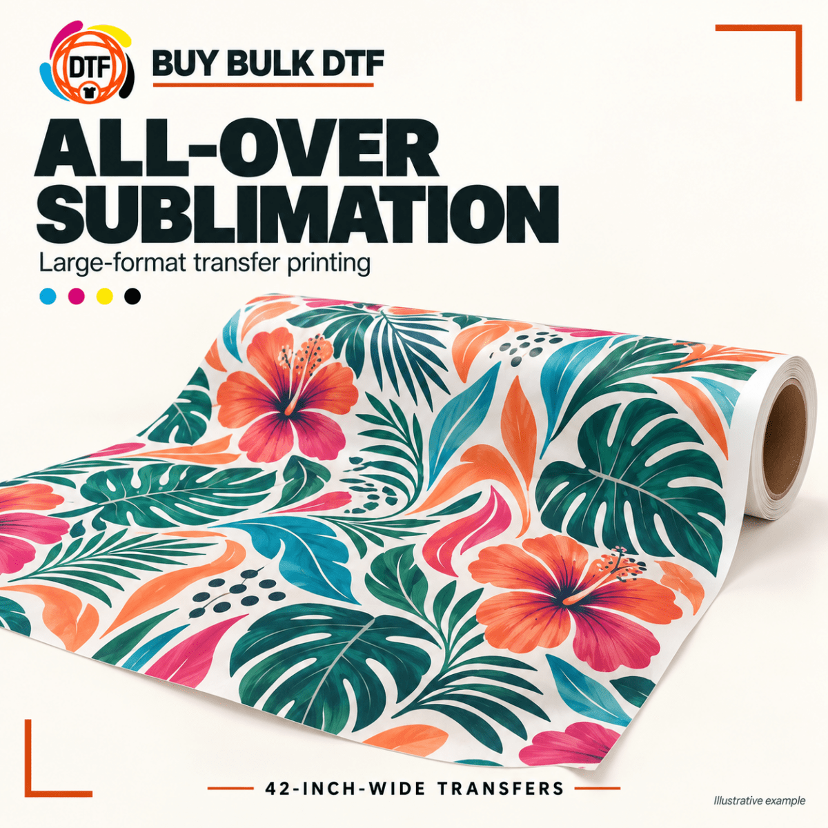 All Over Sublimation Transfers - Buy Bulk DTF