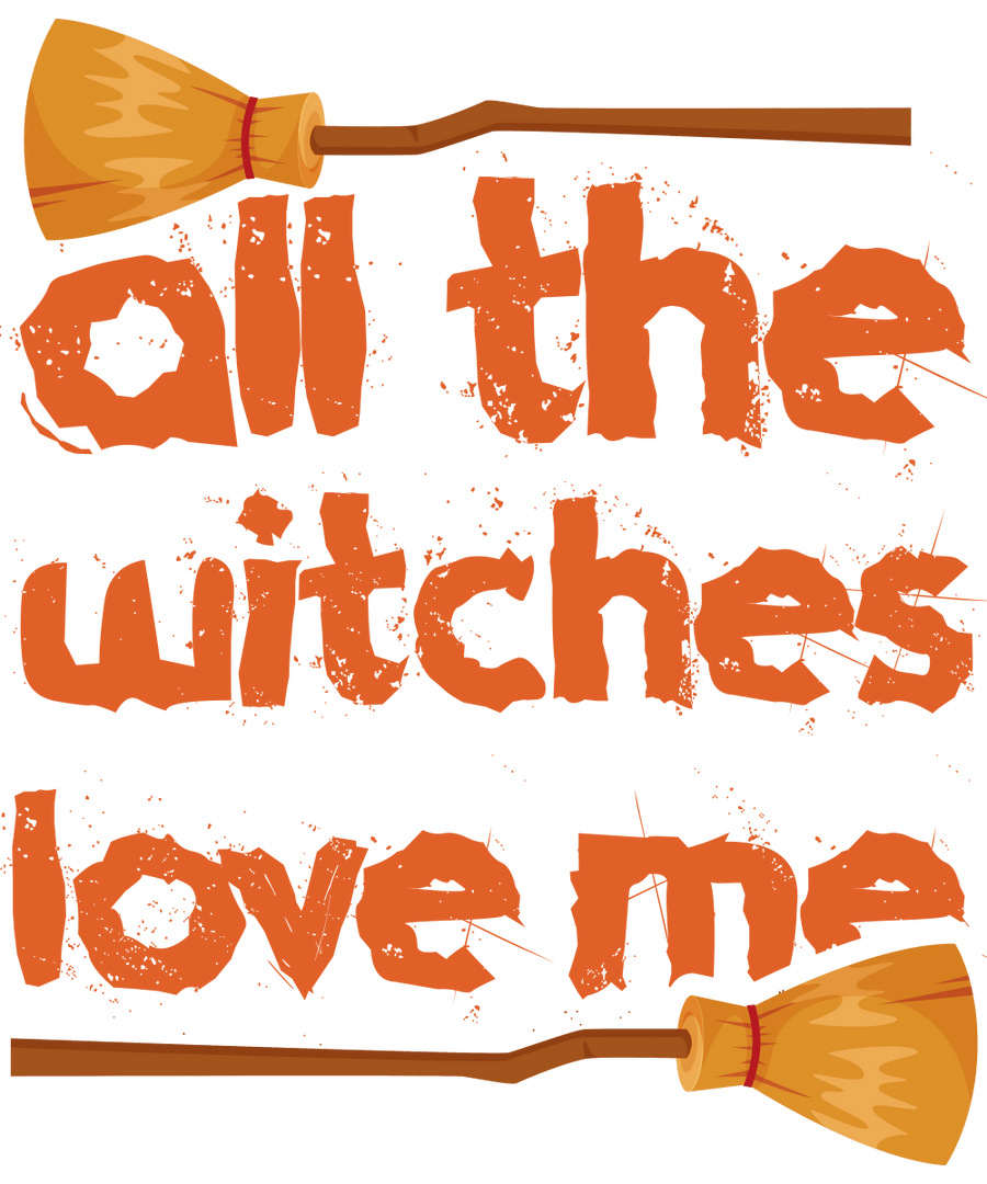 All The Witches Love Me Ready To Press DTF Transfer - Buy Bulk DTF