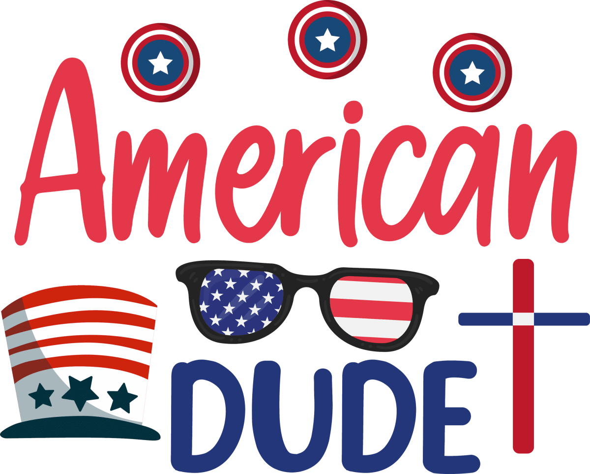 American Dude - 1079 Ready to Press DTF Transfer - Buy Bulk DTF