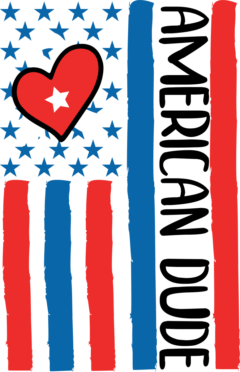 American Dude - 1080 Ready to Press DTF Transfer - Buy Bulk DTF