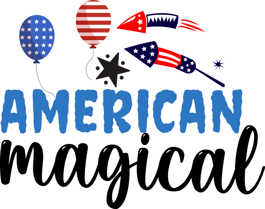 American Magical - 1081 Ready to Press DTF Transfer - Buy Bulk DTF