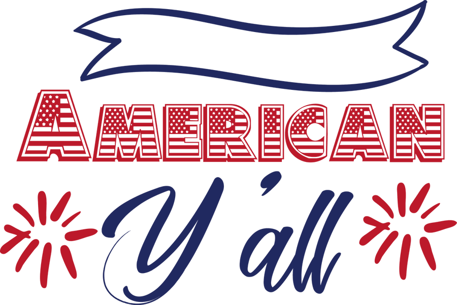 American Y_all - 1083 Ready to Press DTF Transfer - Buy Bulk DTF