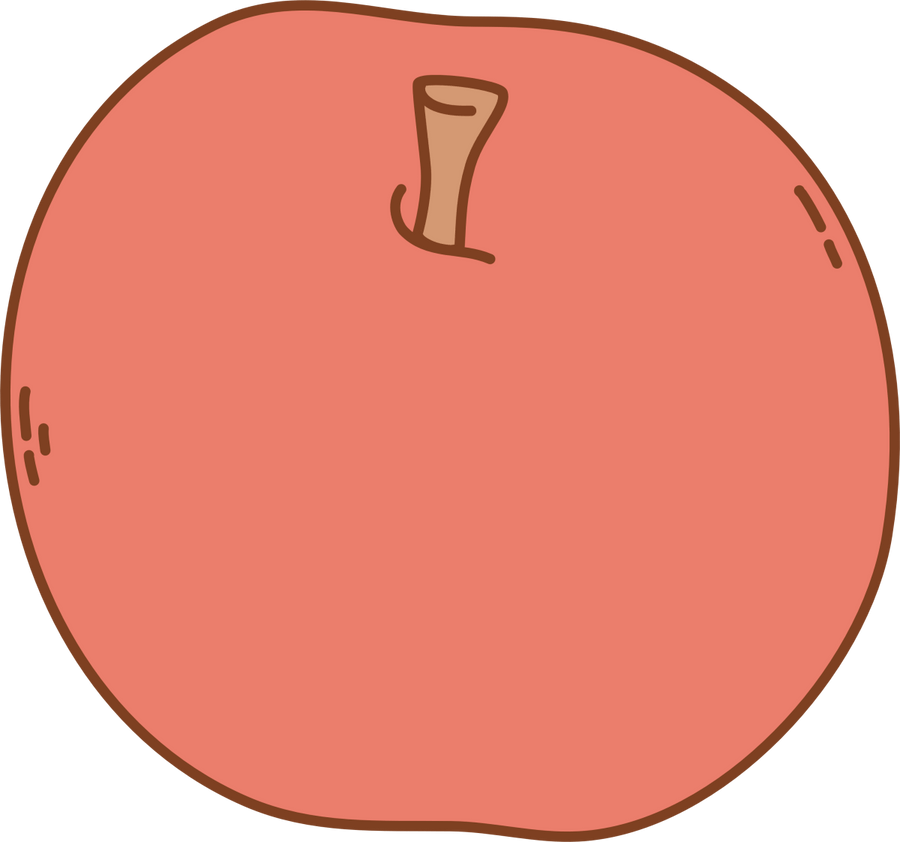 Apple - Big - Red - 02 - Ready To Press DTF Transfer - Buy Bulk DTF