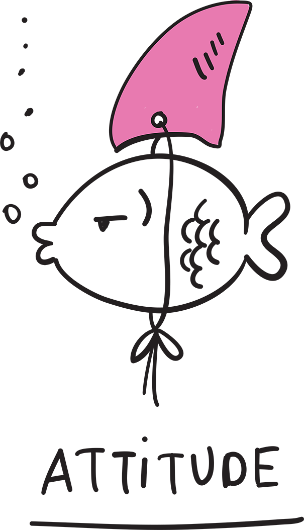 Attitude - Ready To Press DTF Transfer - Buy Bulk DTF