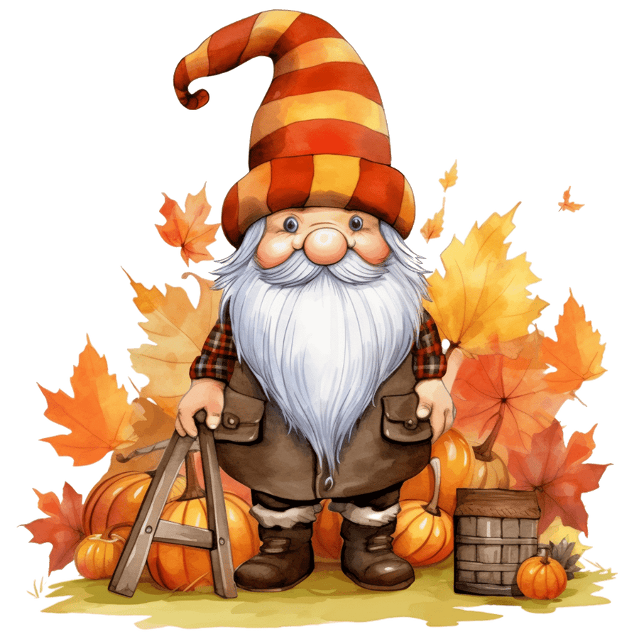 Autumn Cheer Santa & Pumpkins Collection - Ready To Press DTF Transfer - Buy Bulk DTF