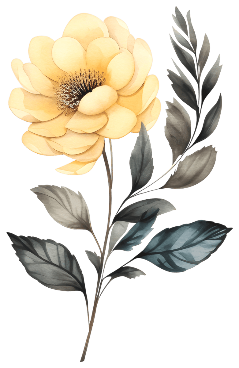 Autumn Harvest Flowers Watercolor Ready to Press DTF Transfers - Buy Bulk DTF