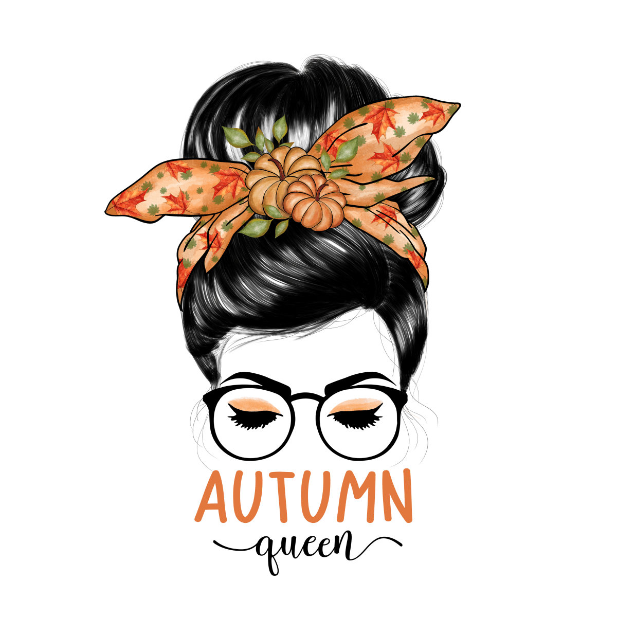Autumn Queen - Ready To Press DTF Transfer - Buy Bulk DTF