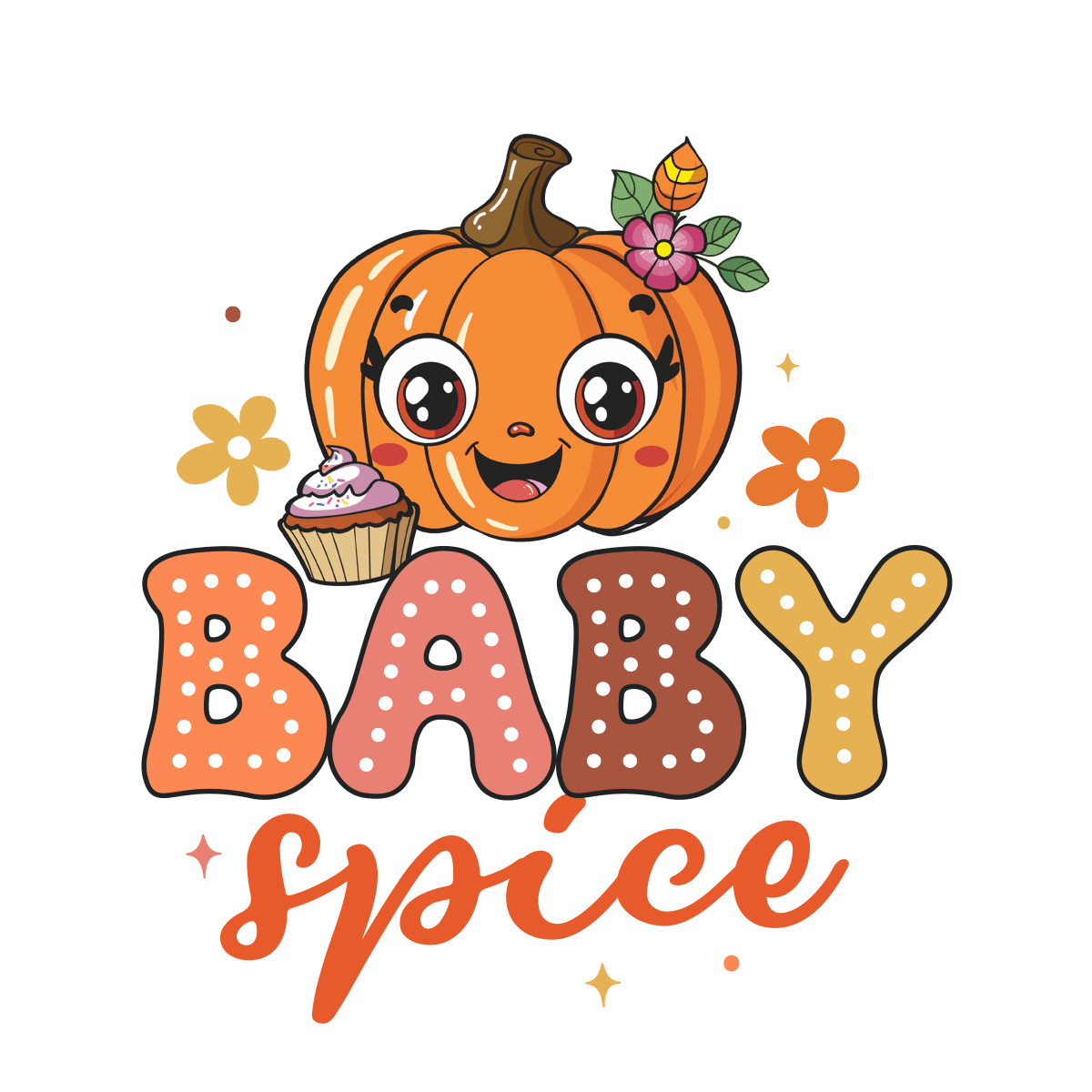 Baby Spice - Ready To Press DTF Transfers - Buy Bulk DTF