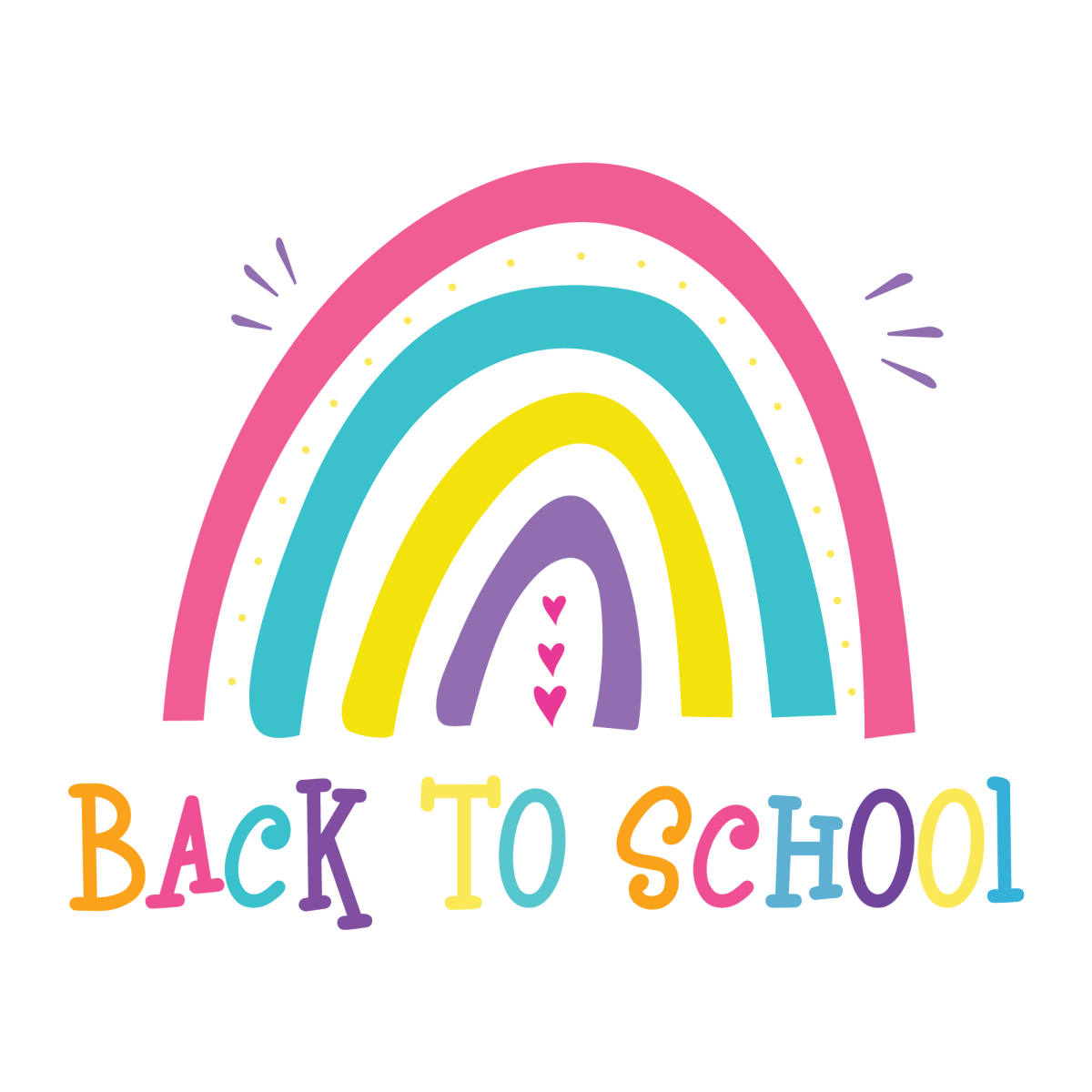 Back To School 6 - Ready To Press DTF Transfers - Buy Bulk DTF