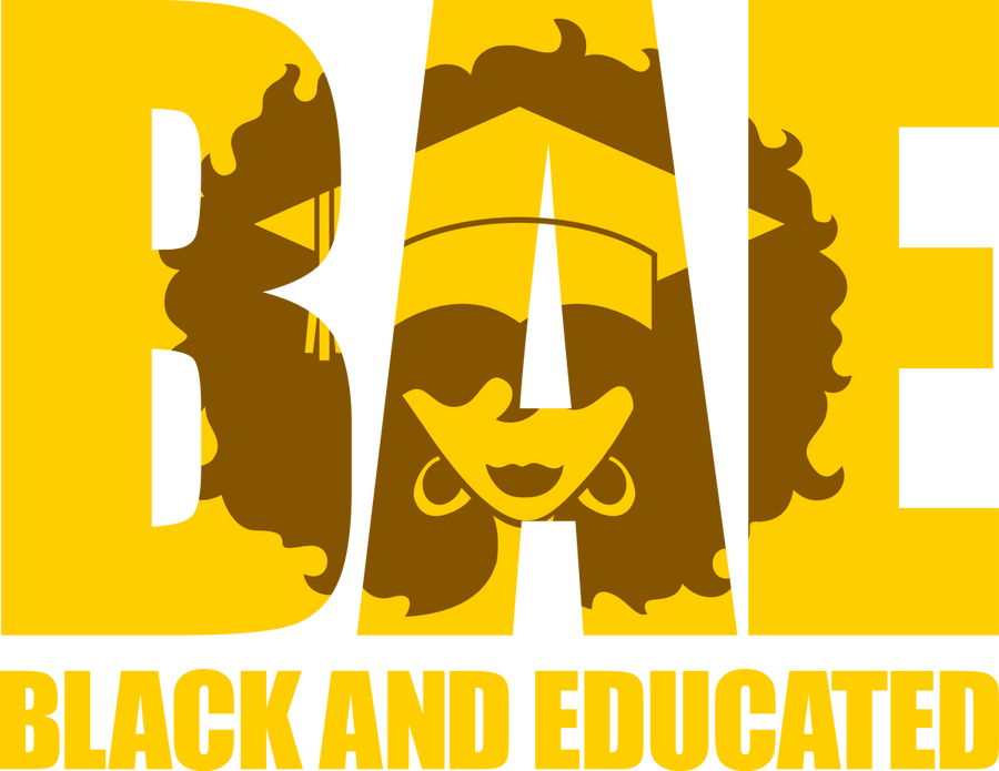 BAE BLACK AND EDUCATED AFRO WOMAN Ready To Press DTF Transfer - Buy Bulk DTF