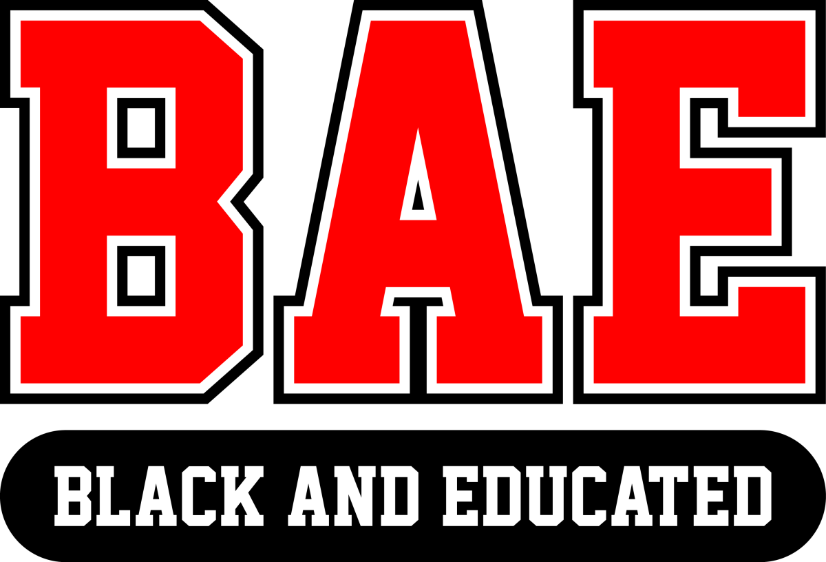 BAE BLACK AND EDUCATED RED Ready To Press DTF Transfer - Buy Bulk DTF