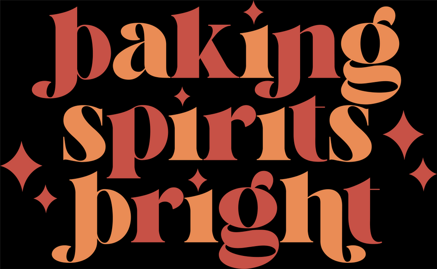 Baking Spirits Bright - Ready To Press DTF Transfer - Buy Bulk DTF