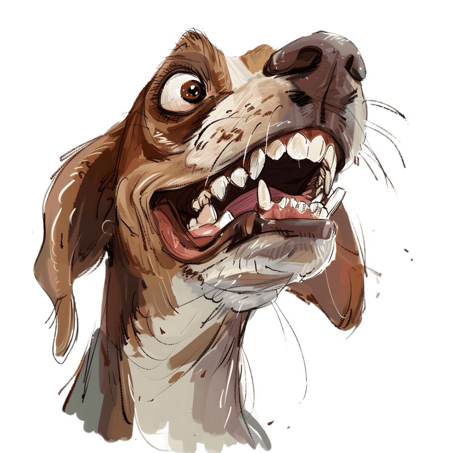 Barking Beagle - Ready To Press DTF Transfers - Buy Bulk DTF