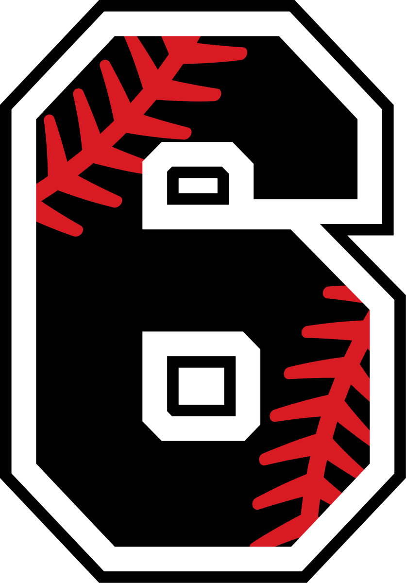 Baseball Laces Number 6 Ready To Press DTF Transfer - Buy Bulk DTF