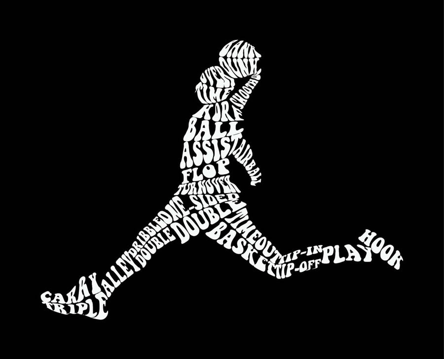 Basketball Lover Typography Ready To Press DTF Transfer - Buy Bulk DTF