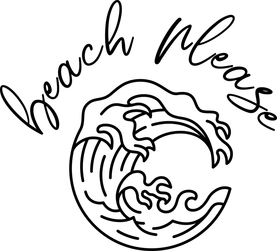 Beach Please - Ready To Press DTF Transfer - Buy Bulk DTF