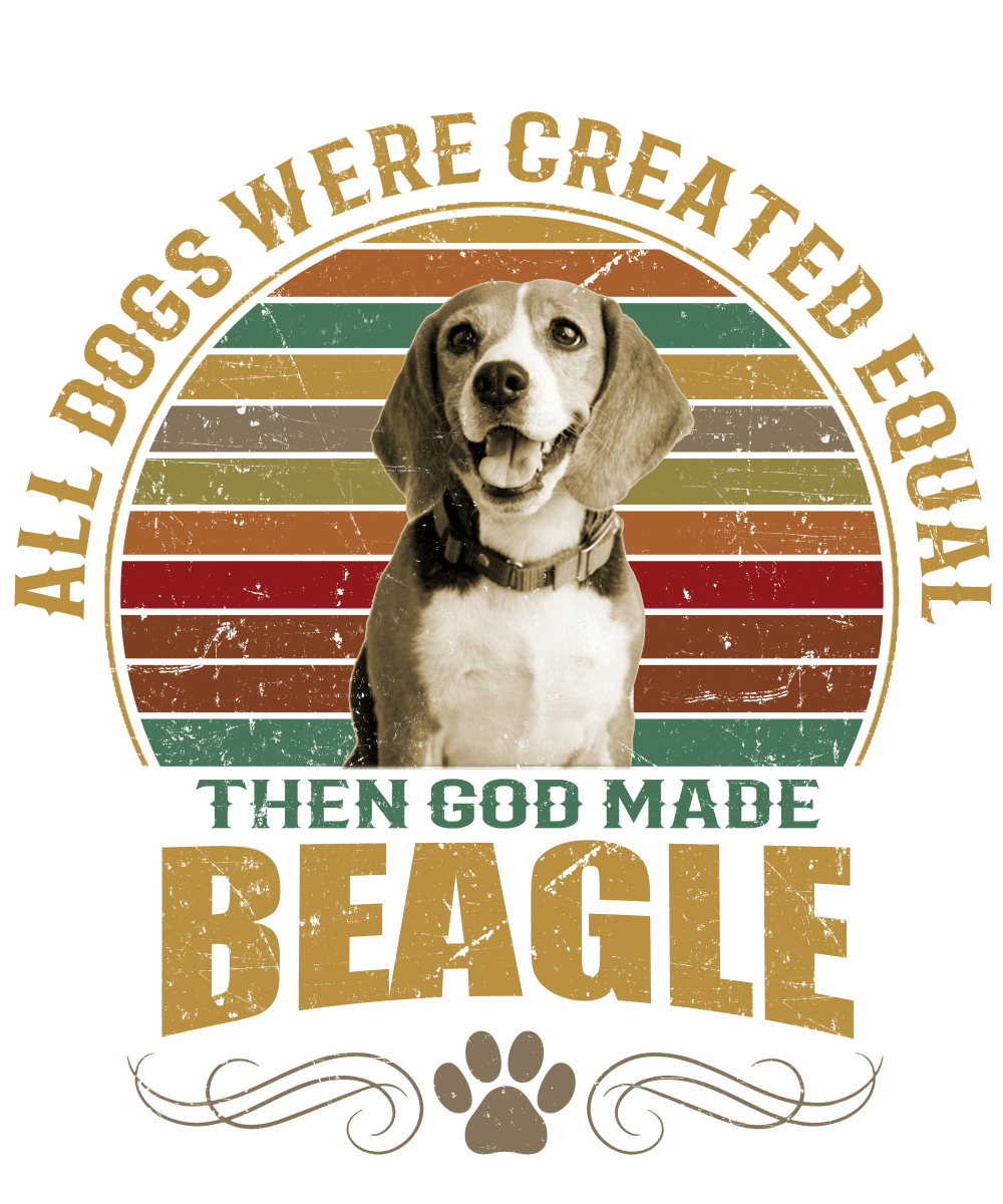 Beagle Dog Lover Unisex Men’s T-Shirt Ready To Press DTF Transfer - Buy Bulk DTF