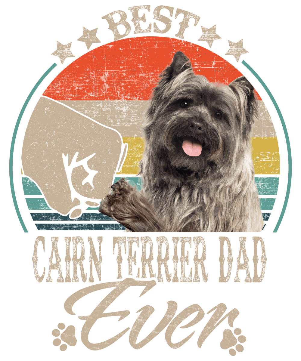 Best Cairn Terrier Dad Ready To Press DTF Transfer - Buy Bulk DTF