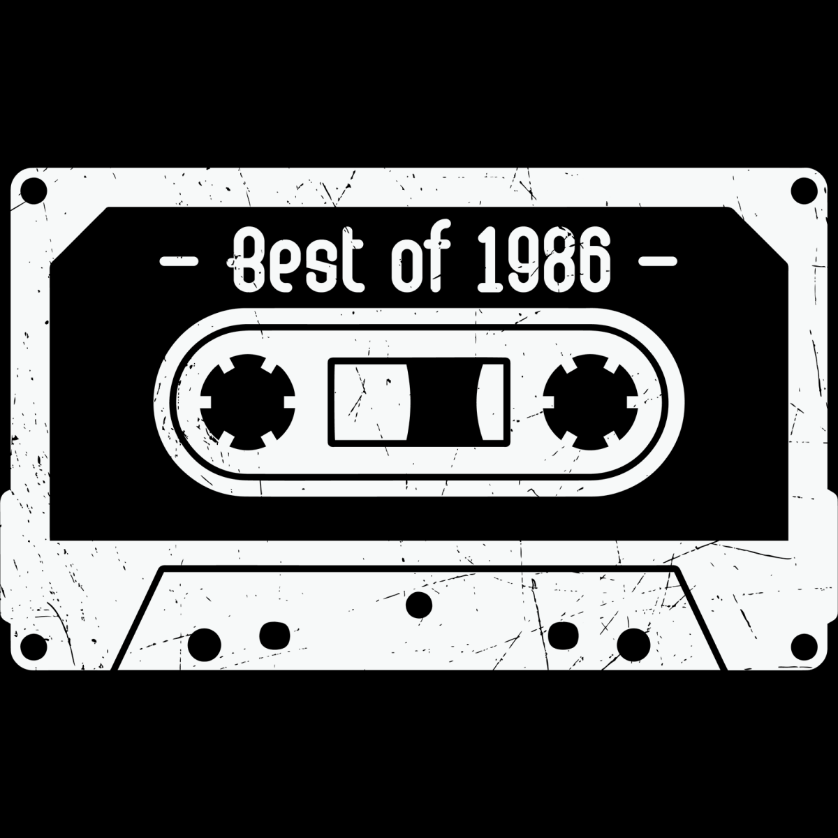 Best Of 1986 - Ready To Press DTF Transfer - Buy Bulk DTF