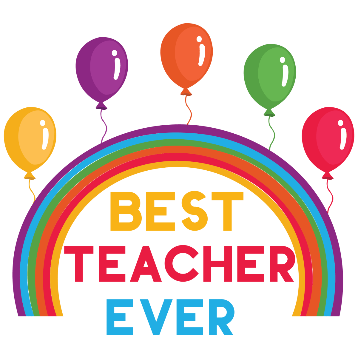 Best Teacher Ever - Ready To Press DTF Transfers - Buy Bulk DTF