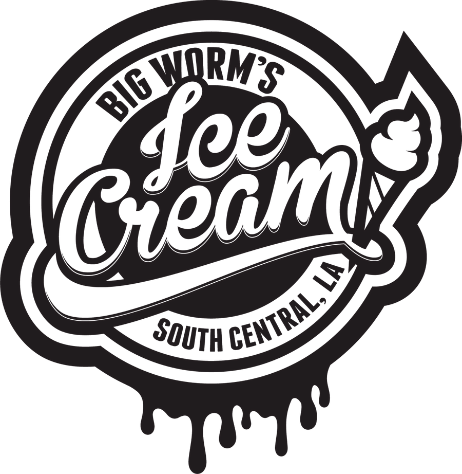 Big Worm Ice Cream - Ready To Press DTF Transfer - Buy Bulk DTF