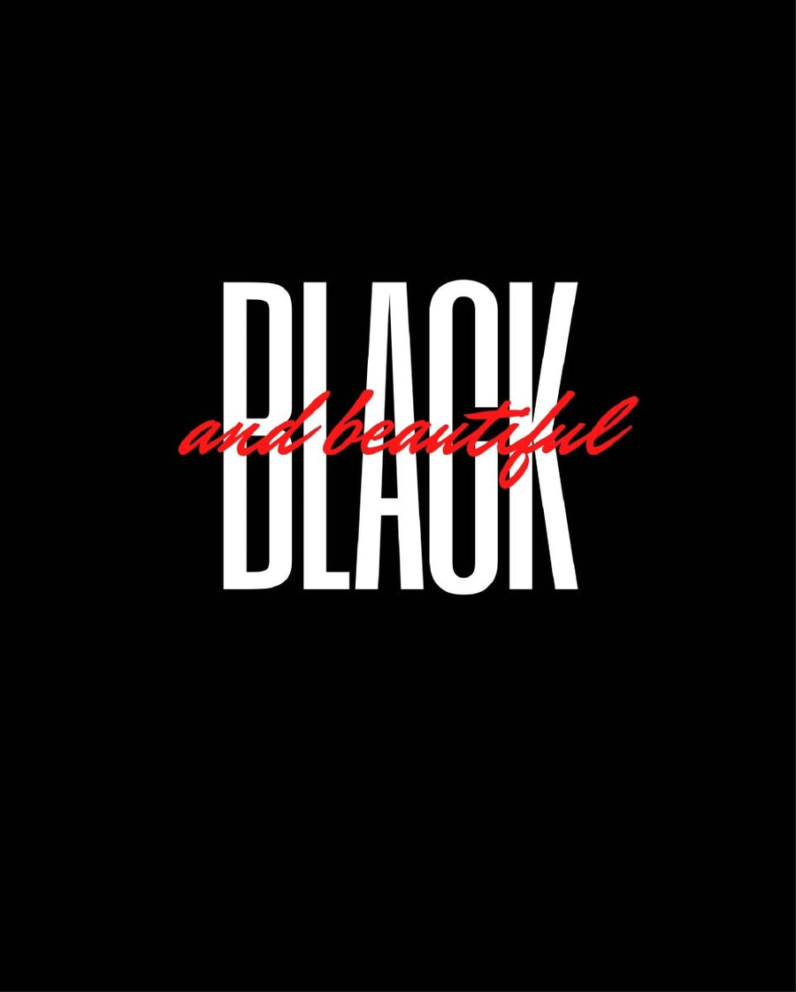 Black And Beautiful White Text Ready To Press DTF Transfer - Buy Bulk DTF