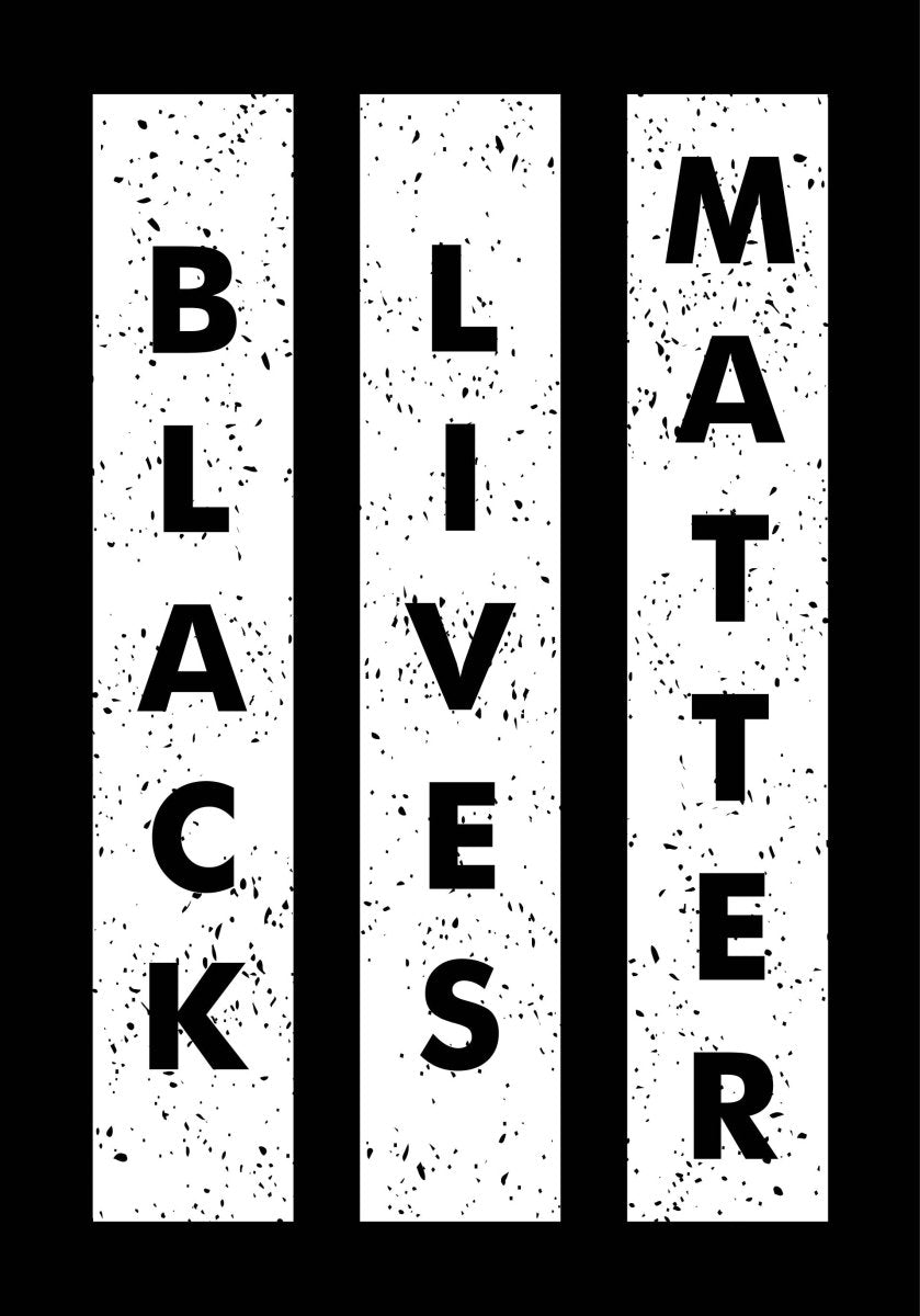 Black Lives Matter 3 Stripes Ready To Press DTF Transfer - Buy Bulk DTF