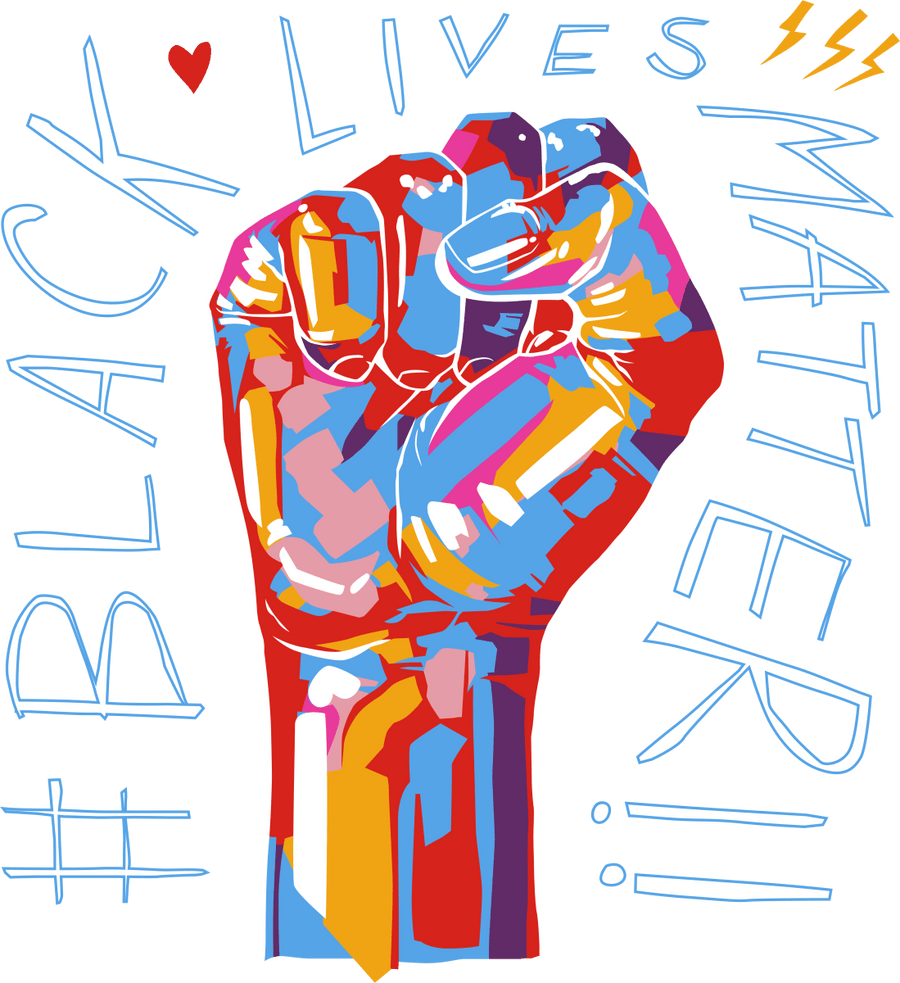 Black Lives Matter Illustration Ready To Press DTF Transfer - Buy Bulk DTF