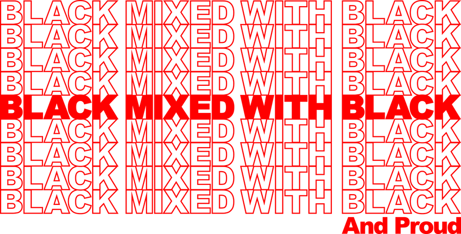 BLACK MIXED WITH BLACK 2 Ready To Press DTF Transfer - Buy Bulk DTF