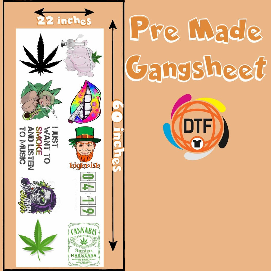 Blaze & Chill Crew Premade DTF Gangsheet - Buy Bulk DTF