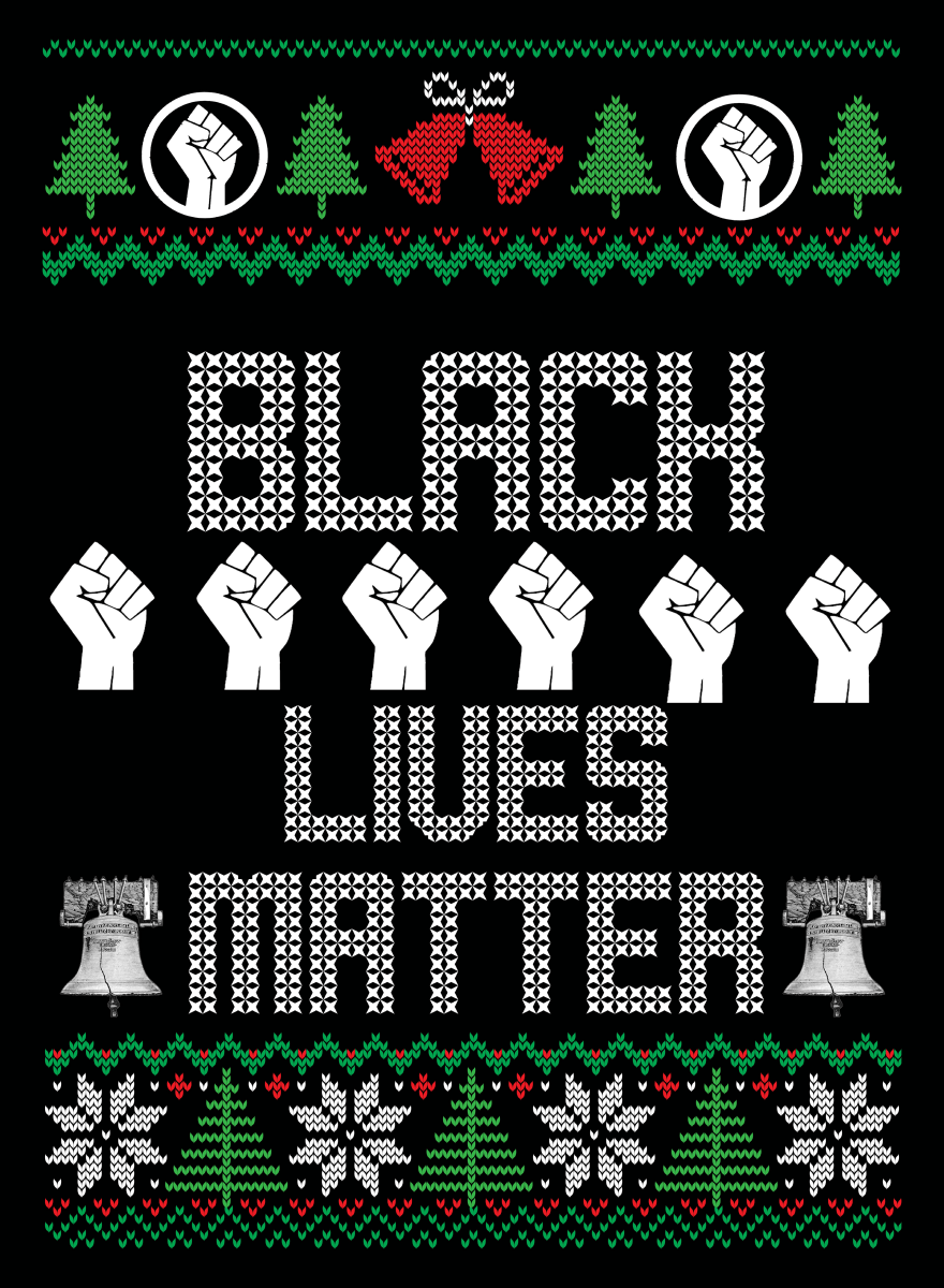 BLM Ugly Christmas Sweater Ready To Press DTF Transfer - Buy Bulk DTF