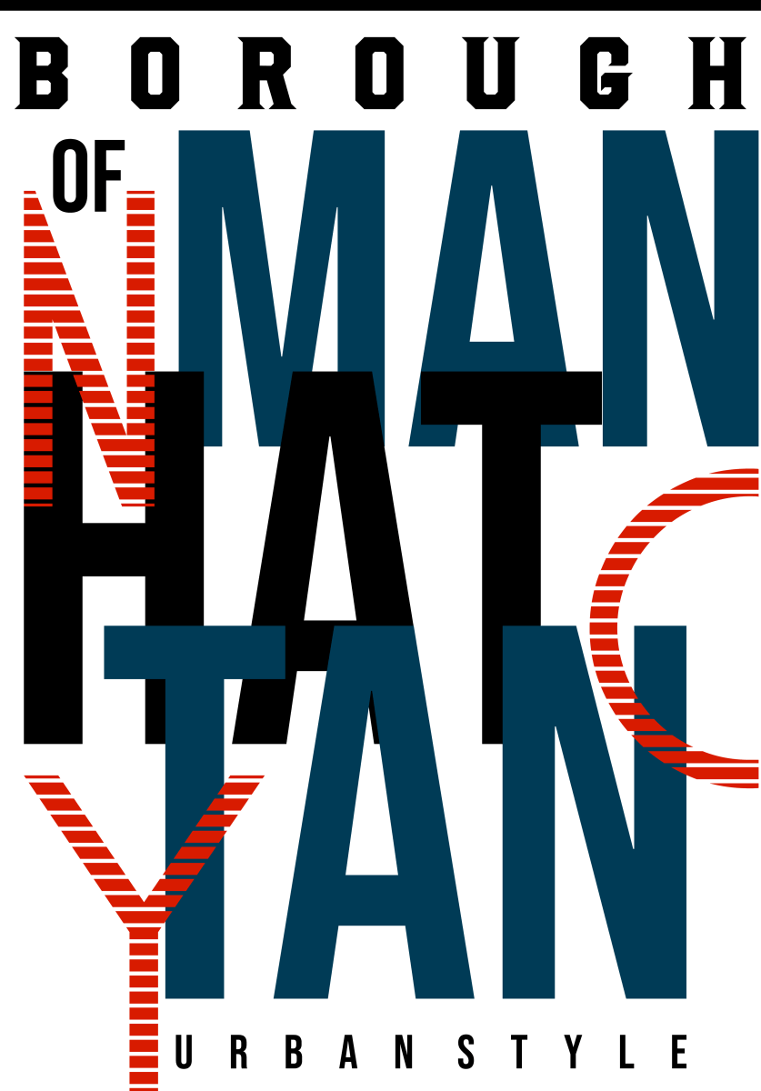 Borough of Manhattan - Ready To Press DTF Transfer - Buy Bulk DTF
