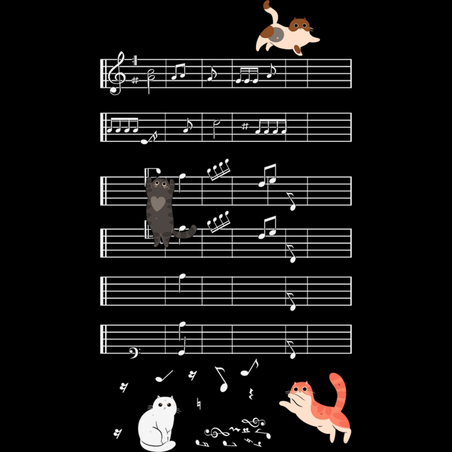 Bowcys Groove Melodies In Motion - Ready To Press DTF Transfers - Buy Bulk DTF