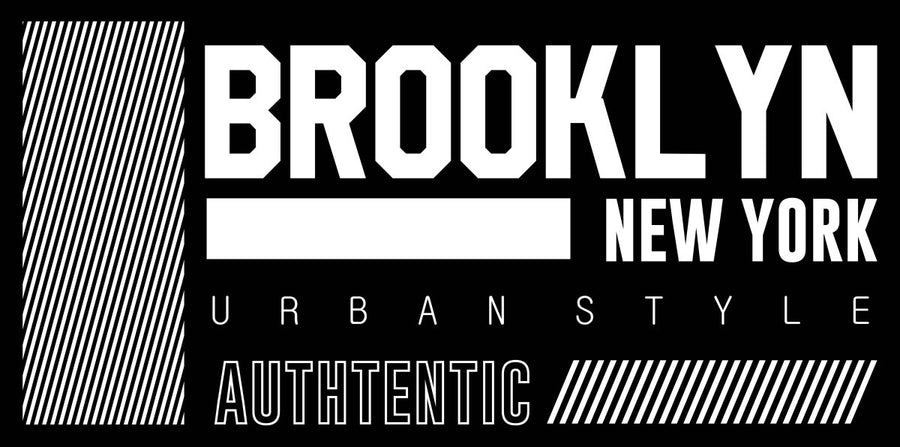 Brooklyn - New York Urban Style - Ready To Press DTF Transfer - Buy Bulk DTF