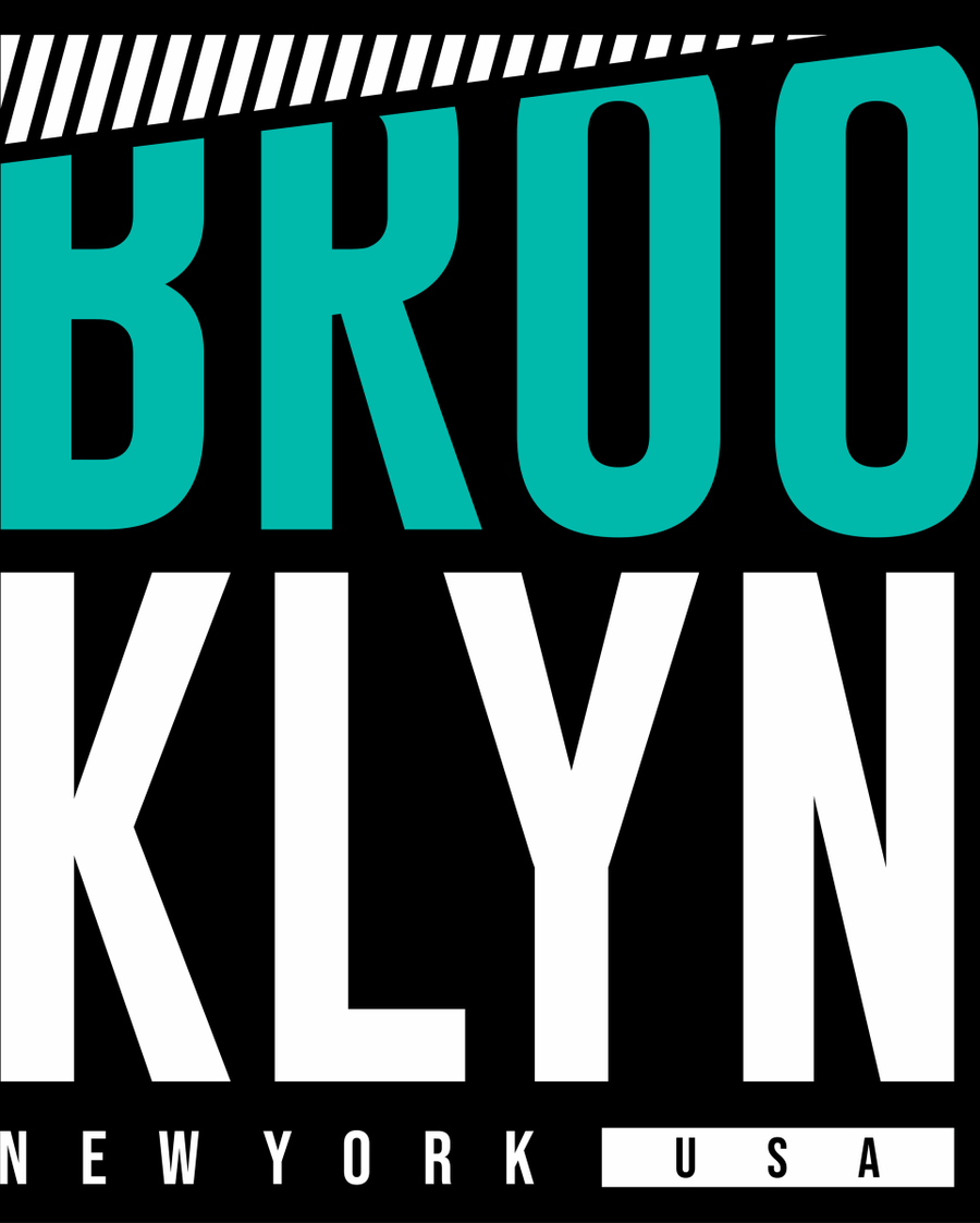 Brooklyn New York USA - Ready To Press DTF Transfer - Buy Bulk DTF