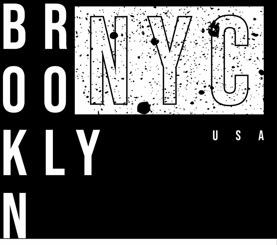 Brooklyn NYC - Ready To Press DTF Transfer - Buy Bulk DTF