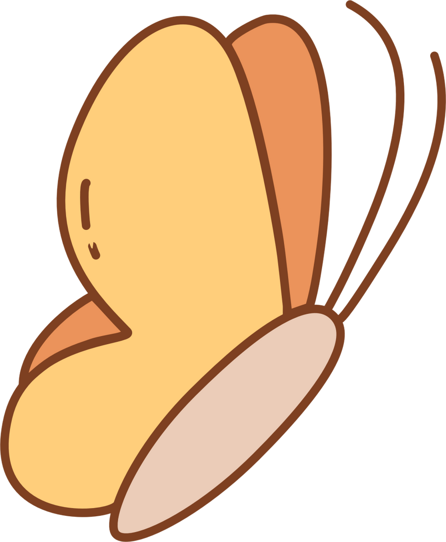Butterfly - Yellow - Ready To Press DTF Transfers - Buy Bulk DTF