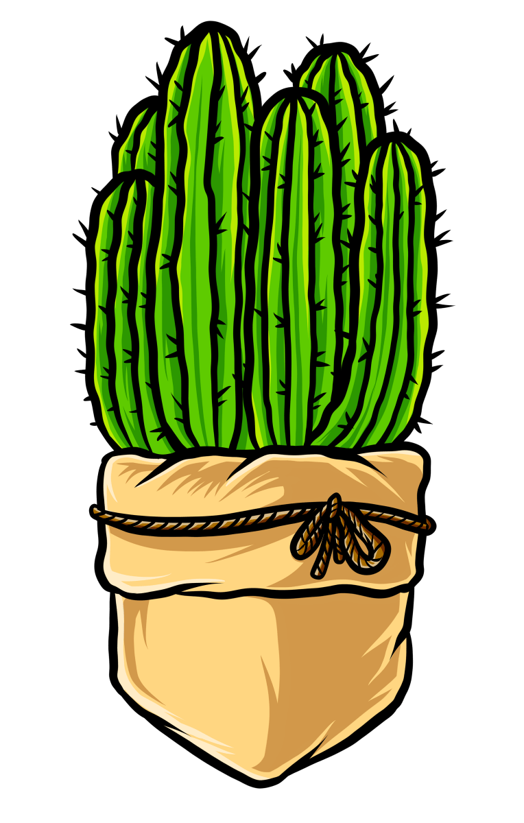 Cactus Pocket #2 - Ready To Press DTF Transfers - Buy Bulk DTF