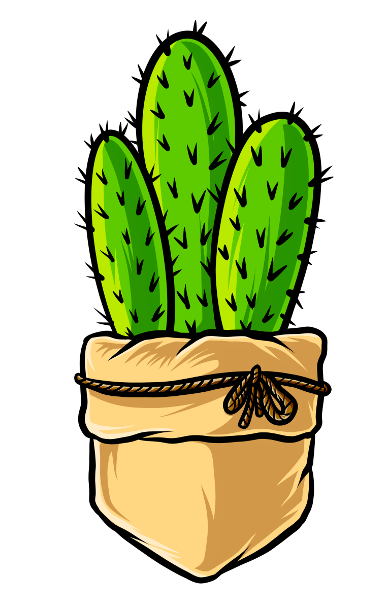 Cactus Pocket #3 - Ready To Press DTF Transfers - Buy Bulk DTF