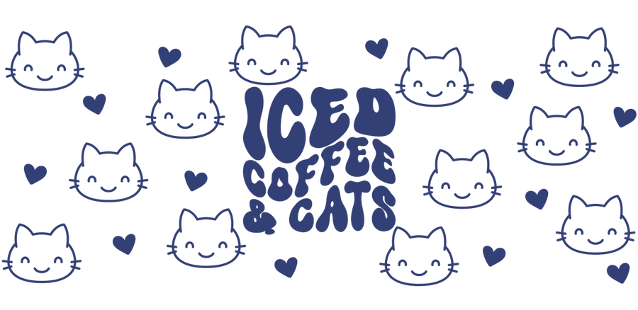 Caffeine Craze Series - UV DTF Libbey Glass Wrap - Buy Bulk DTF