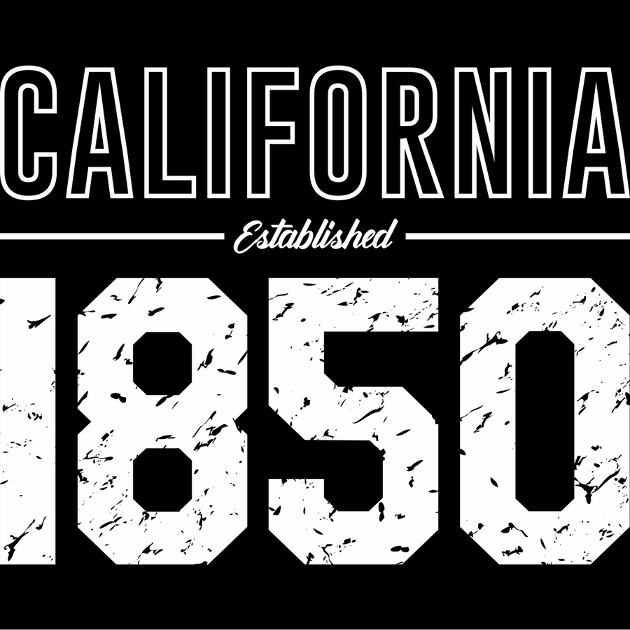 California - Est. 1850 - Ready To Press DTF Transfer - Buy Bulk DTF